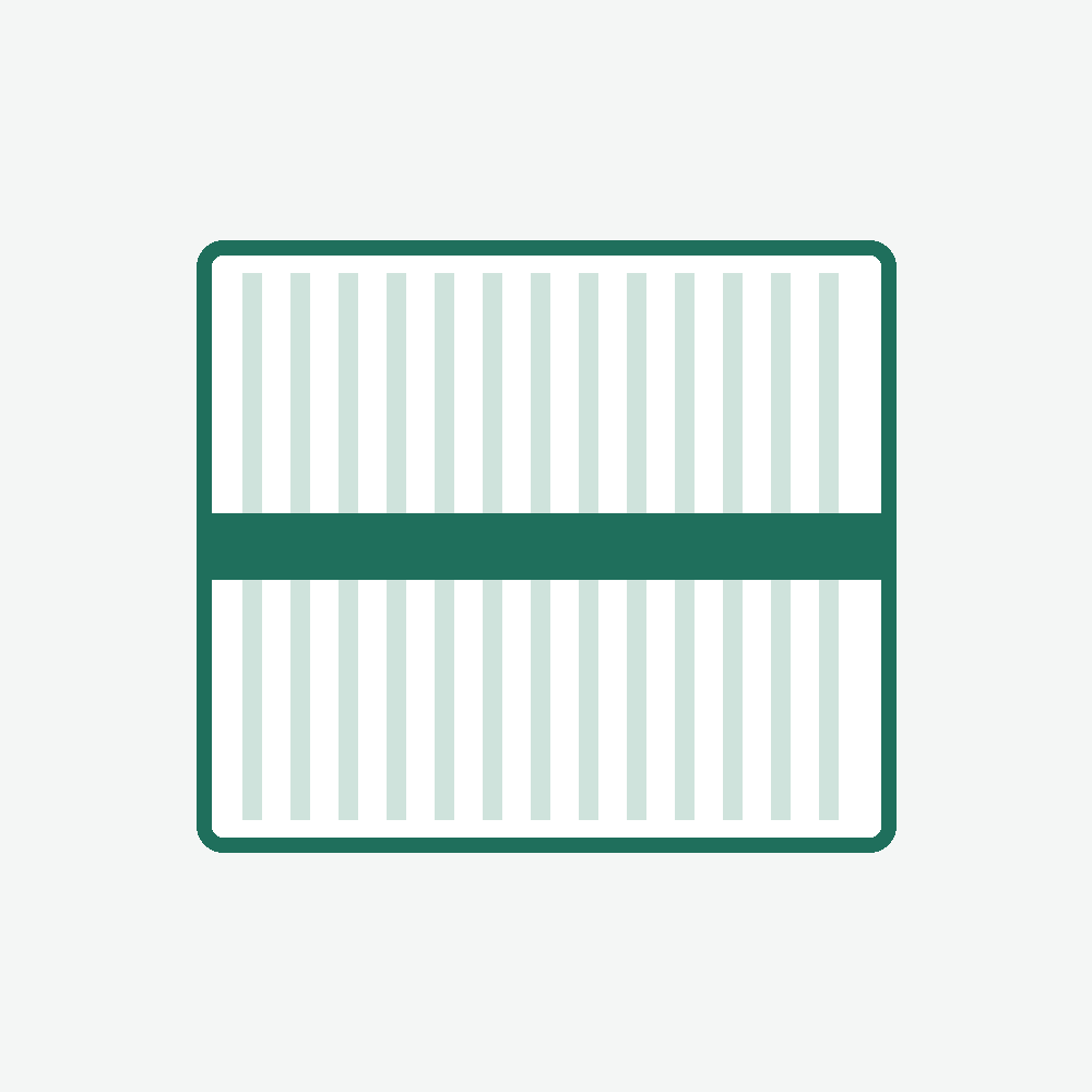 Pleated air filter